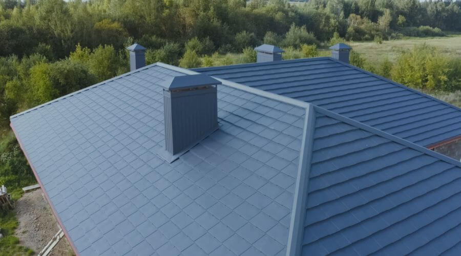 Professional metal roof installation in Riley, IN